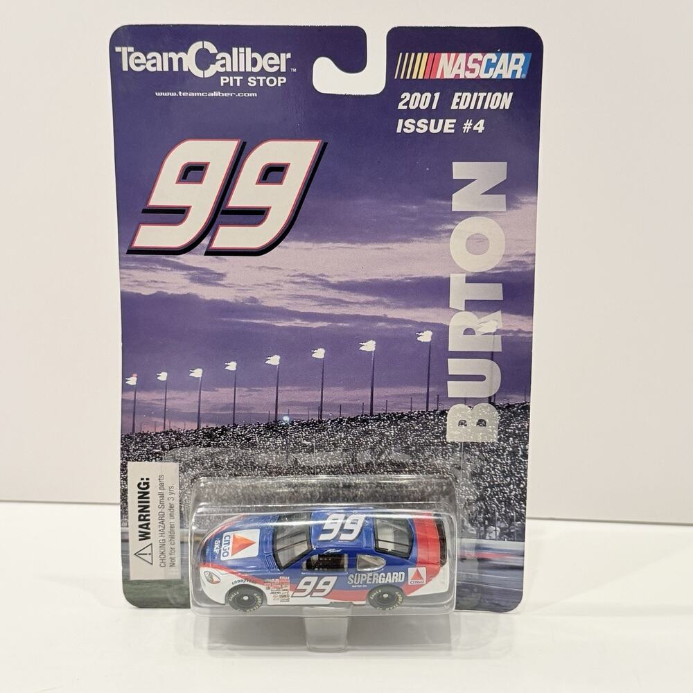 Jeff Burton #99 CITGO 2001 Ford Taurus 1:64 Team Caliber Pit Stop Diecast